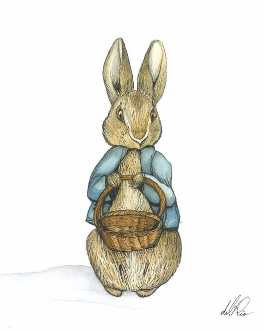 Peter Rabbit Nursery Collection Watercolor Print